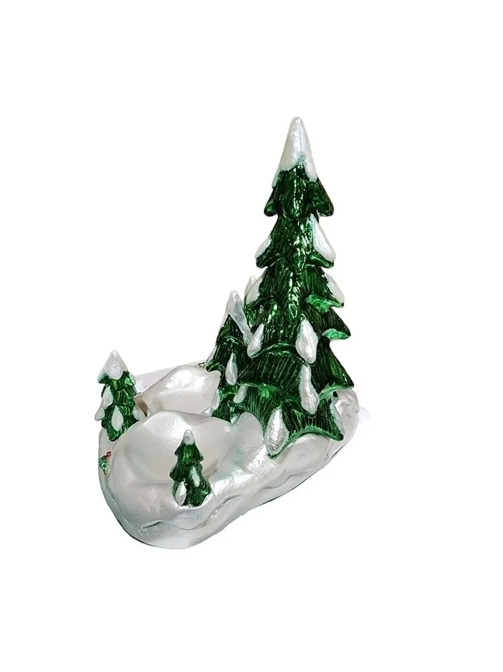 Waterford Holiday Heirloom Winter Tree snowy scene decor Village